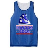 Harris 2024 Vote President Kamala Election Sneakers Meme Gift Mesh Reversible Basketball Jersey Tank