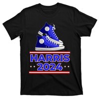 Harris 2024 Vote President Kamala Election Sneakers Meme T-Shirt