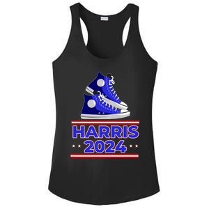 Harris 2024 Vote President Kamala Election Sneakers Meme Ladies PosiCharge Competitor Racerback Tank