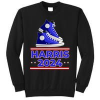 Harris 2024 Vote President Kamala Election Sneakers Meme Sweatshirt