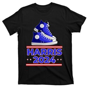 Harris 2024 Vote President Kamala Election Sneakers Meme T-Shirt