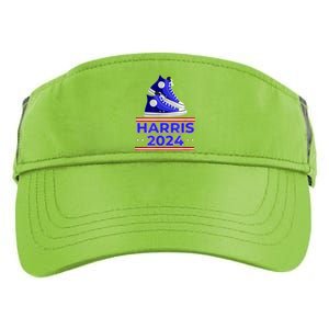 Harris 2024 Vote President Kamala Election Sneakers Adult Drive Performance Visor