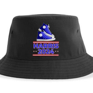 Harris 2024 Vote President Kamala Election Sneakers Sustainable Bucket Hat