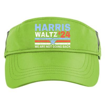 Harriswaltz 2024 WeRe Not Going Back Vote For 2024 Adult Drive Performance Visor