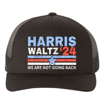 Harriswaltz 2024 WeRe Not Going Back Vote For 2024 Yupoong Adult 5-Panel Trucker Hat