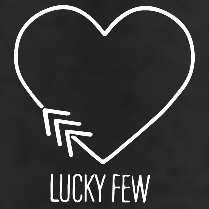 Heart 3 Arrows Lucky Few Tattoo Down Syndrome AwarenessDay Cool Comfort Performance Bucket Hat