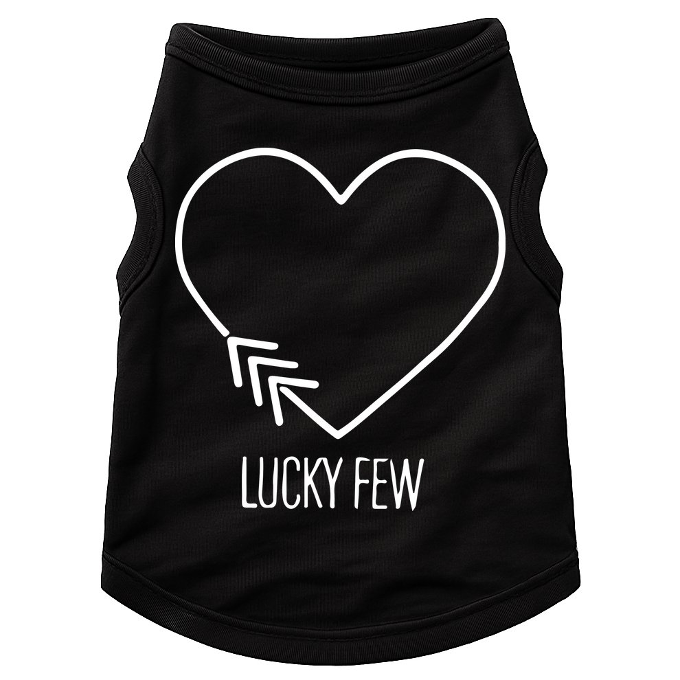 Heart 3 Arrows Lucky Few Tattoo Down Syndrome AwarenessDay Doggie Tank