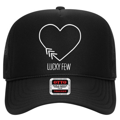 Heart 3 Arrows Lucky Few Tattoo Down Syndrome AwarenessDay Trucker Hat