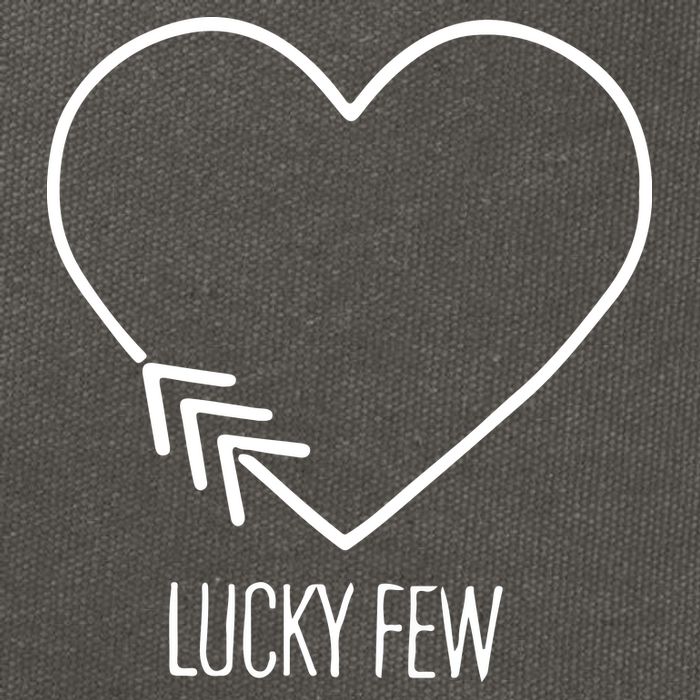 Heart 3 Arrows Lucky Few Tattoo Down Syndrome AwarenessDay Cotton Canvas Backpack