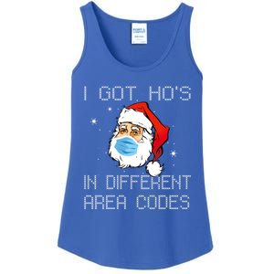 Holiday 365 Christmas I Got Hos In Different Area Codes Gift Ladies Essential Tank