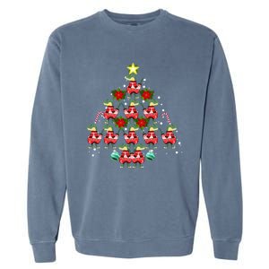 Holiday 365 Christmas Tree Dinosaurs Tree Rex Great Gift Garment-Dyed Sweatshirt