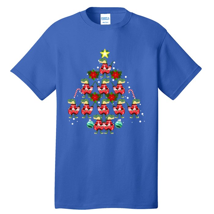 Holiday 365 Christmas Tree Dinosaurs Tree Rex Great Gift Tall T-Shirt