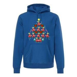 Holiday 365 Christmas Tree Dinosaurs Tree Rex Great Gift Premium Hoodie