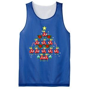 Holiday 365 Christmas Tree Dinosaurs Tree Rex Great Gift Mesh Reversible Basketball Jersey Tank