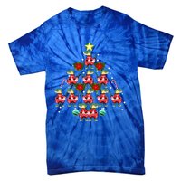 Holiday 365 Christmas Tree Dinosaurs Tree Rex Great Gift Tie-Dye T-Shirt