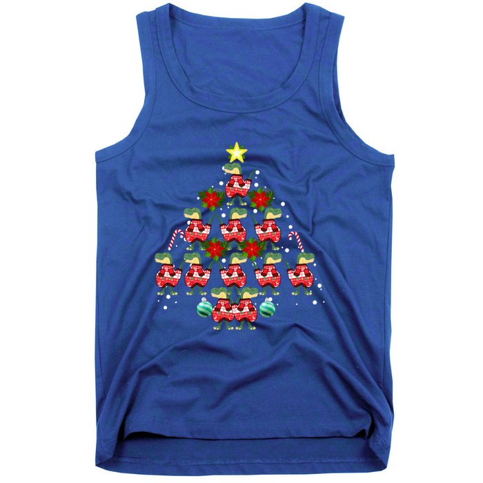 Holiday 365 Christmas Tree Dinosaurs Tree Rex Great Gift Tank Top