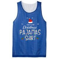 Holiday 365 Christmas This Is My Christmas Pajama Gift Funny Gift Mesh Reversible Basketball Jersey Tank