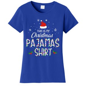 Holiday 365 Christmas This Is My Christmas Pajama Gift Funny Gift Women's T-Shirt