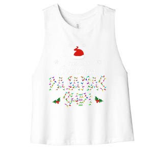 Holiday 365 Christmas This Is My Christmas Pajama Gift Funny Gift Women's Racerback Cropped Tank