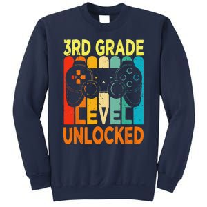 Hello 3rd Grade Level Unlocked Video Game Back To School Sweatshirt