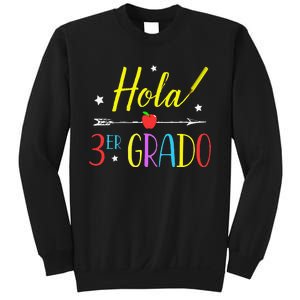 Hello 3rd Grade Spanish Teacher First Day Of School Sweatshirt