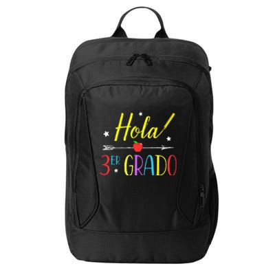 Hello 3rd Grade Spanish Teacher First Day Of School City Backpack