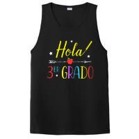 Hello 3rd Grade Spanish Teacher First Day Of School PosiCharge Competitor Tank