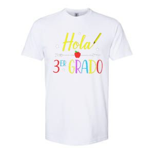 Hello 3rd Grade Spanish Teacher First Day Of School Softstyle CVC T-Shirt