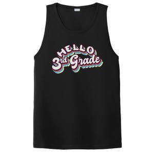 Hello 3rd Grade Colorful PosiCharge Competitor Tank