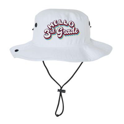 Hello 3rd Grade Colorful Legacy Cool Fit Booney Bucket Hat