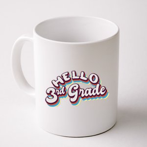 Hello 3rd Grade Colorful Coffee Mug