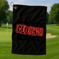 Halfevilco 333 Half Evil G.L.O G.A.N.G Golf Towel