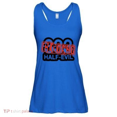 Halfevilco 333 Half Evil G.L.O G.A.N.G Ladies Essential Flowy Tank
