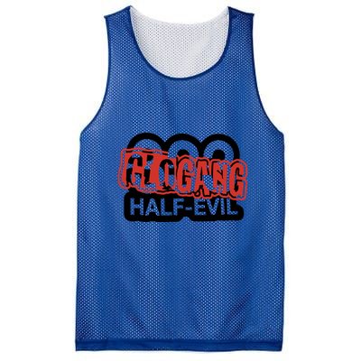 Halfevilco 333 Half Evil G.L.O G.A.N.G Mesh Reversible Basketball Jersey Tank