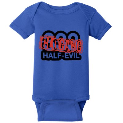 Halfevilco 333 Half Evil G.L.O G.A.N.G Baby Bodysuit