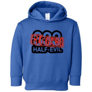 Halfevilco 333 Half Evil G.L.O G.A.N.G Toddler Hoodie