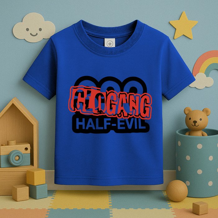 Halfevilco 333 Half Evil G.L.O G.A.N.G Toddler T-Shirt