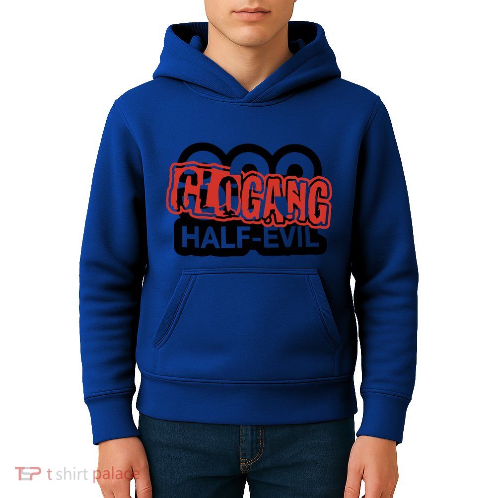 Halfevilco 333 Half Evil G.L.O G.A.N.G Kids Hoodie