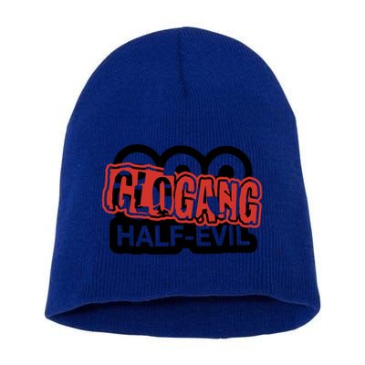 Halfevilco 333 Half Evil G.L.O G.A.N.G Short Acrylic Beanie