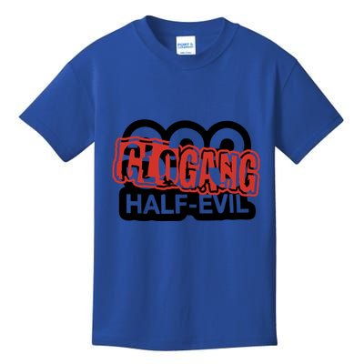 Halfevilco 333 Half Evil G.L.O G.A.N.G Kids T-Shirt