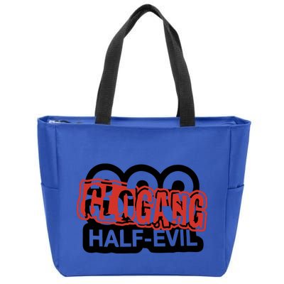 Halfevilco 333 Half Evil G.L.O G.A.N.G Zip Tote Bag