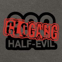 Halfevilco 333 Half Evil G.L.O G.A.N.G Cotton Canvas Backpack