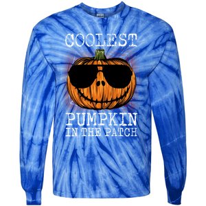 Holiday 365 Halloween Coolest Pumpkin In The Patch Gift Tie-Dye Long Sleeve Shirt