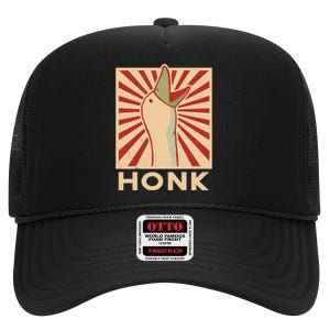 Honk 3 High Crown Mesh Back Trucker Hat