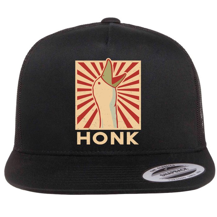 Honk 3 Flat Bill Trucker Hat