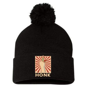 Honk 3 Pom Pom 12in Knit Beanie