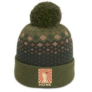 Honk 3 The Baniff Cuffed Pom Beanie