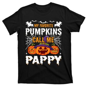 Holiday 365 Halloween My Favorite Pumpkins Call Me Pappy T-Shirt