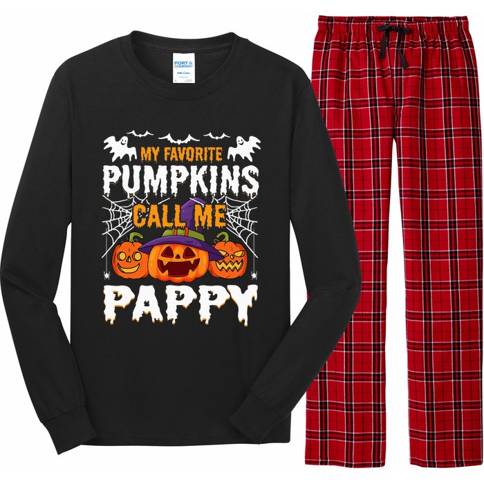 Holiday 365 Halloween My Favorite Pumpkins Call Me Pappy Long Sleeve Pajama Set