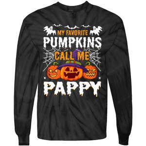 Holiday 365 Halloween My Favorite Pumpkins Call Me Pappy Tie-Dye Long Sleeve Shirt